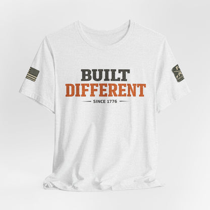 Built Different Unisex Jersey Short Sleeve Tee