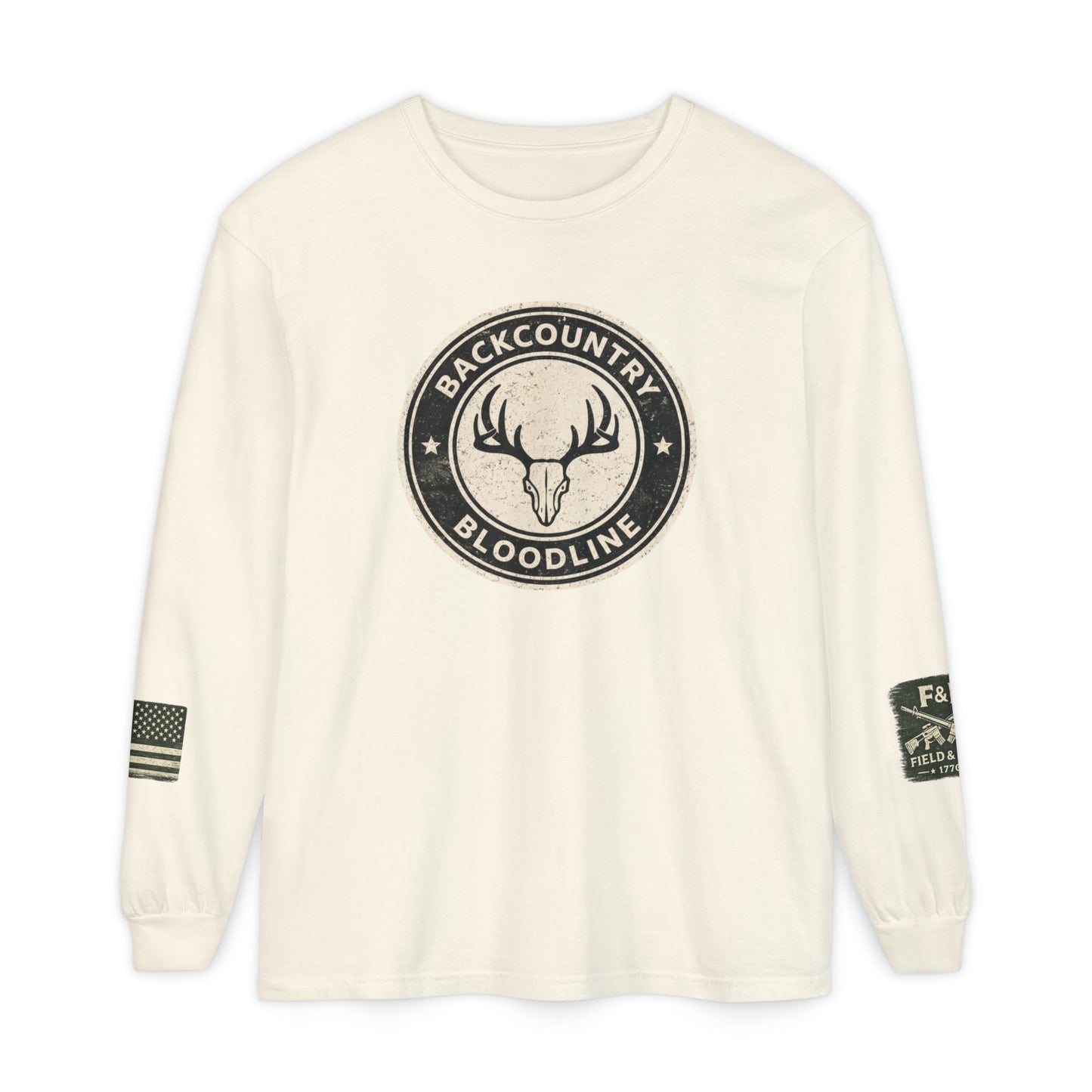 Backcountry Bloodline Unisex Garment-dyed Long Sleeve T-Shirt