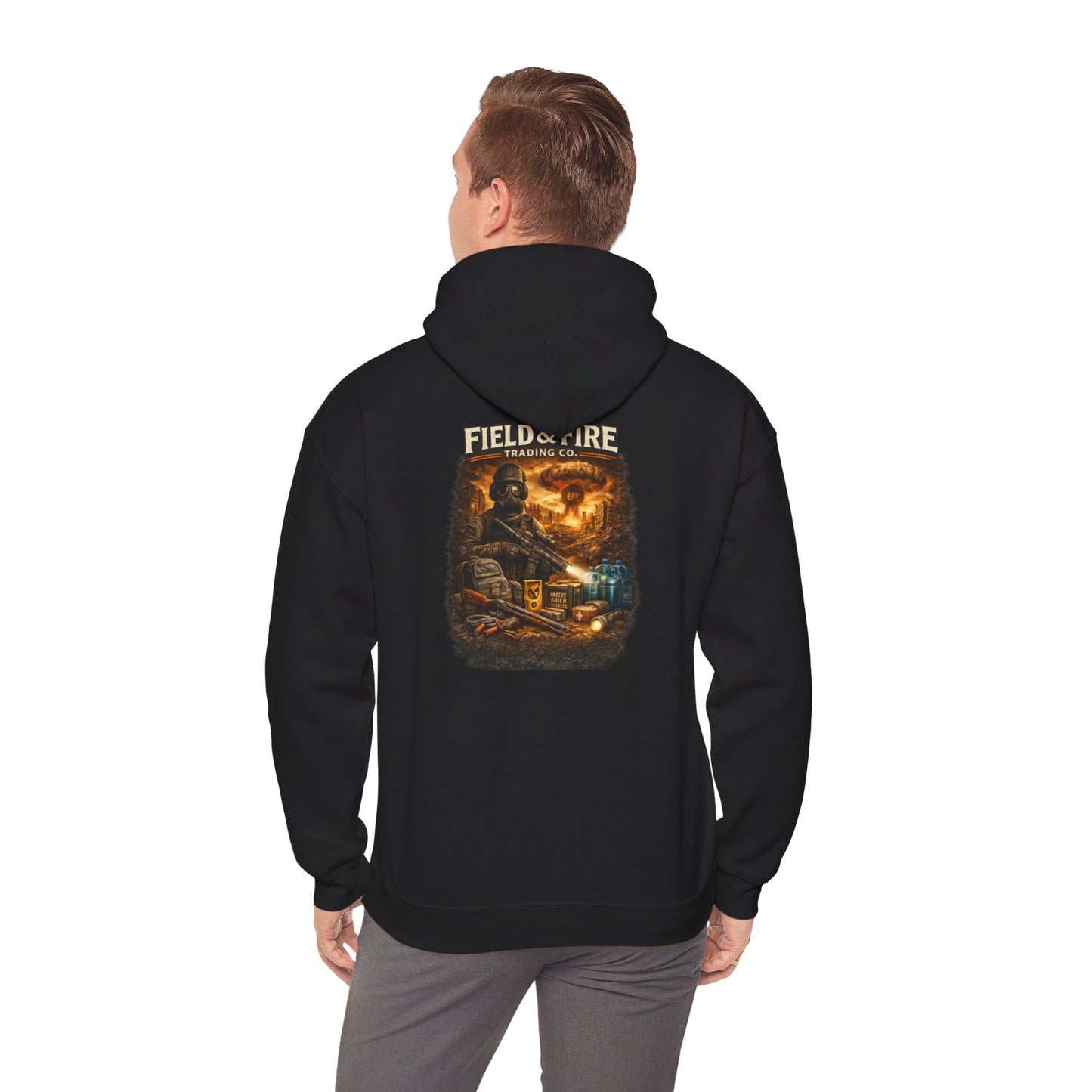 FNF Doomsday Prepper Unisex Heavy Blend™ Hooded Sweatshirt