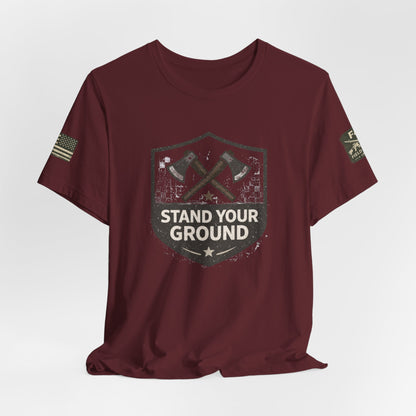Stand Your Ground Unisex Jersey Short Sleeve Tee
