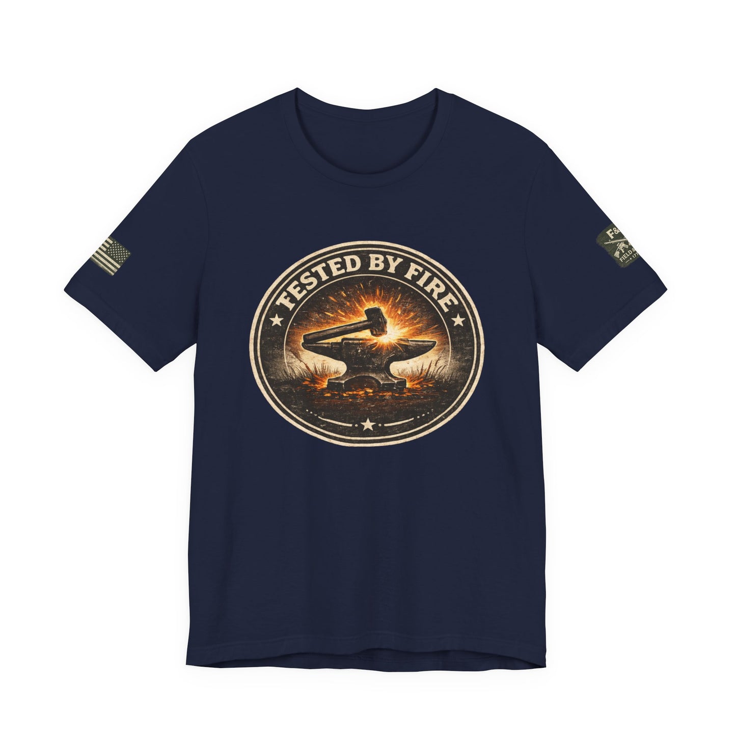 Tested By Fire Unisex Jersey Short Sleeve Tee