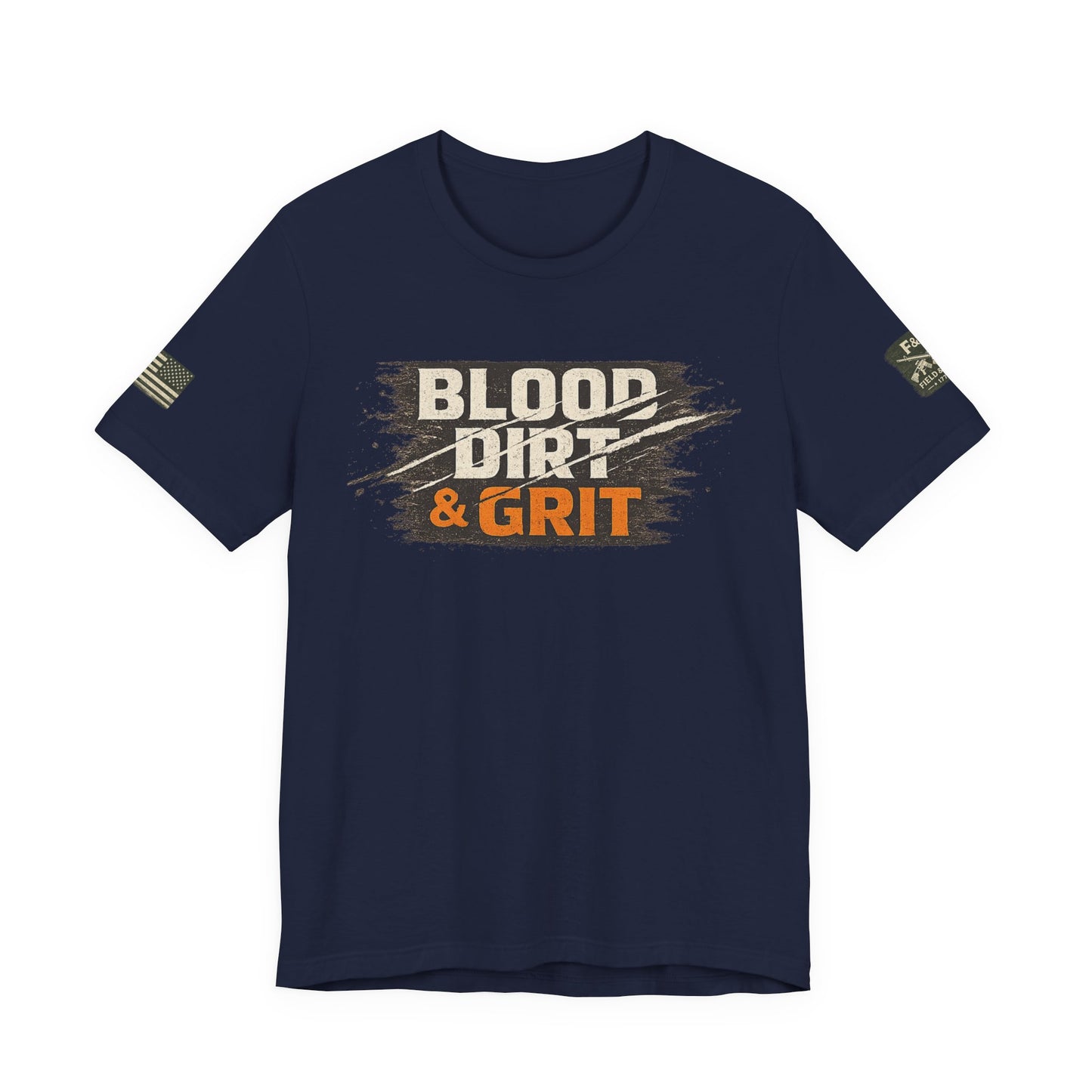 Blood Dirt Grit Unisex Jersey Short Sleeve Tee