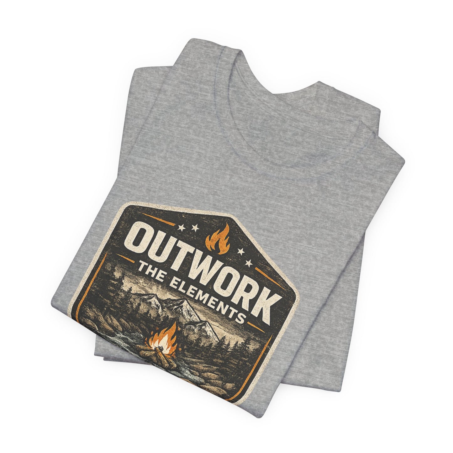 Outwork The Elements Unisex Jersey Short Sleeve Tee