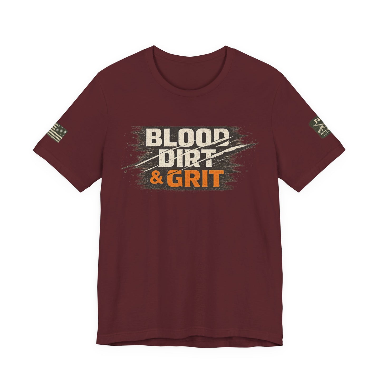 Blood Dirt Grit Unisex Jersey Short Sleeve Tee