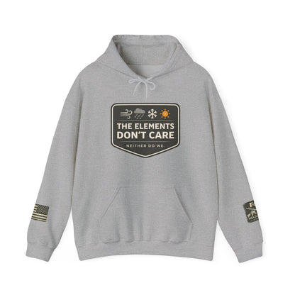 The Elements Don't Care Unisex Heavy Blend™ Hooded Sweatshirt