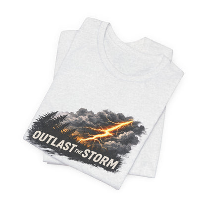 Outlast The Storm Unisex Jersey Short Sleeve Tee