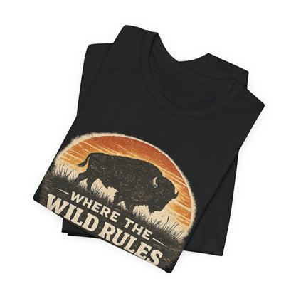 Where The Wild Rules Unisex Jersey Short Sleeve Tee