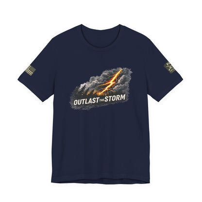 Outlast The Storm Unisex Jersey Short Sleeve Tee