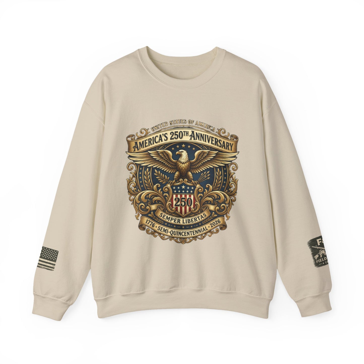 USA 250th Anniversary Unisex Heavy Blend™ Crewneck Sweatshirt