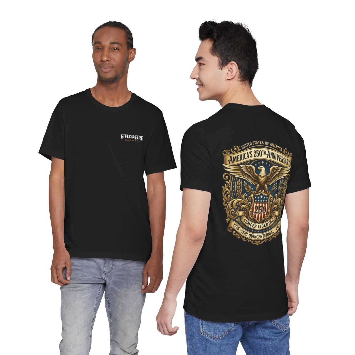 USA 250th Anniversary Unisex Jersey Short Sleeve Tee