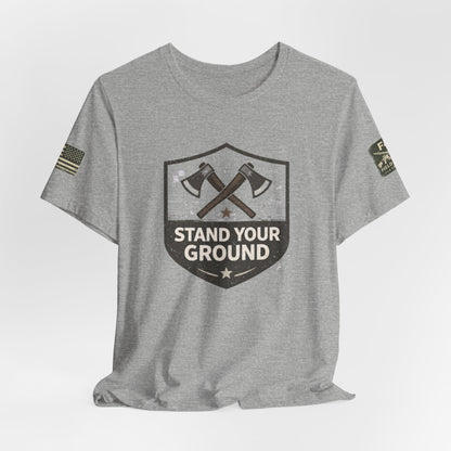 Stand Your Ground Unisex Jersey Short Sleeve Tee
