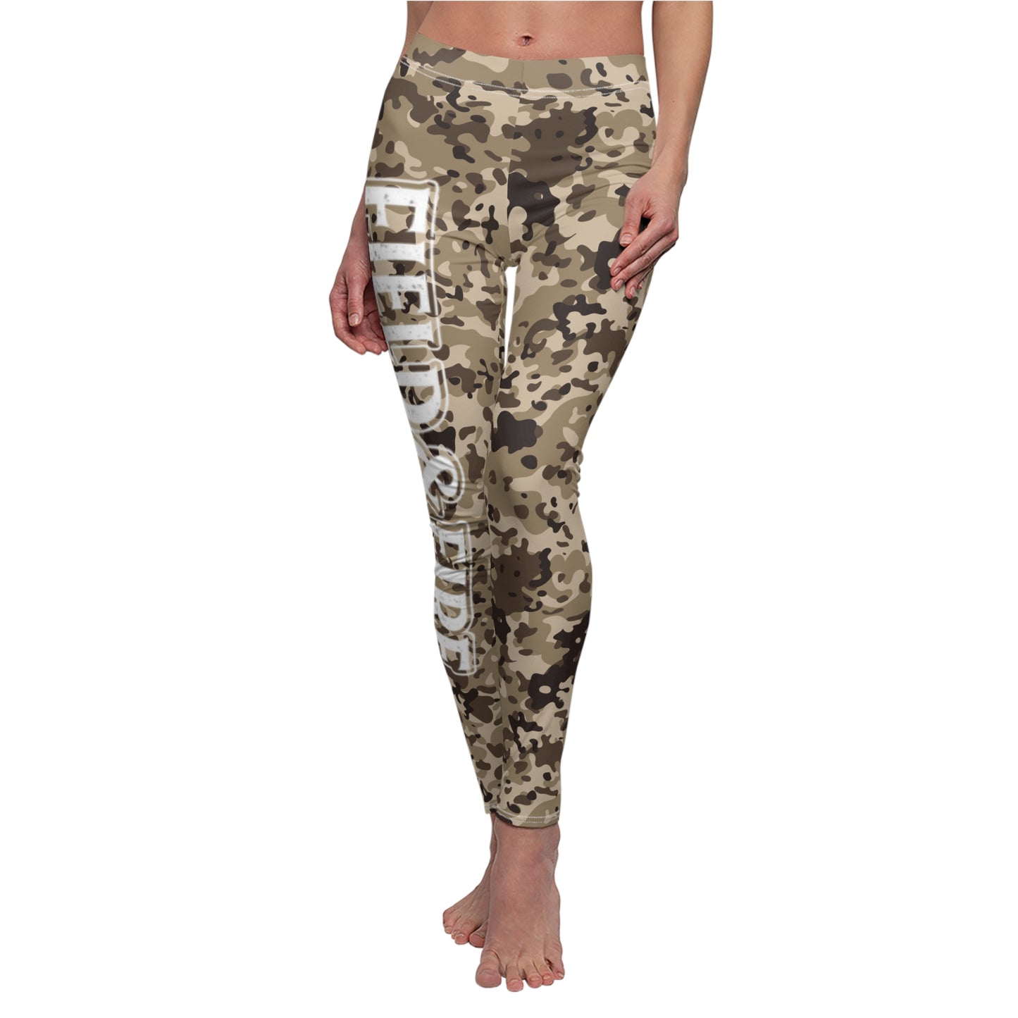 Desert Ridge Women's Cut & Sew Casual Leggings (AOP)