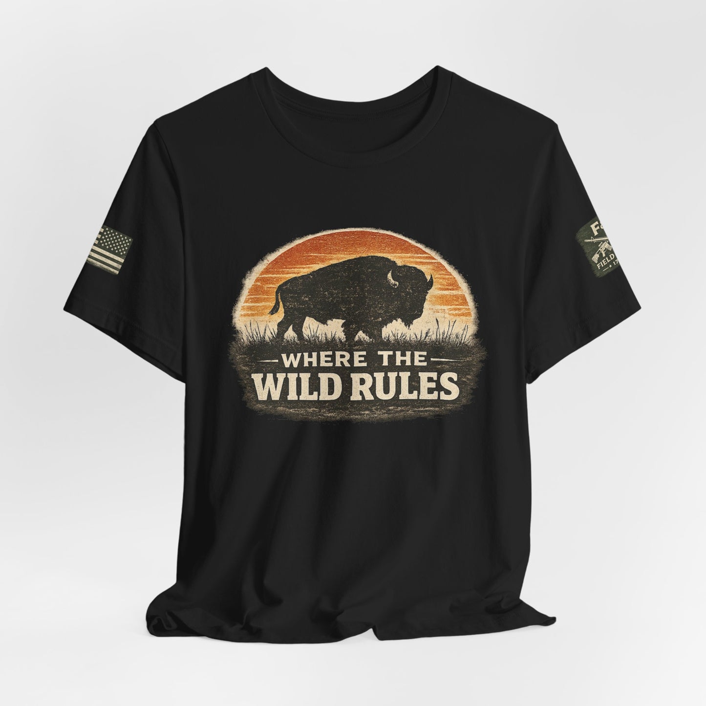 Where The Wild Rules Unisex Jersey Short Sleeve Tee