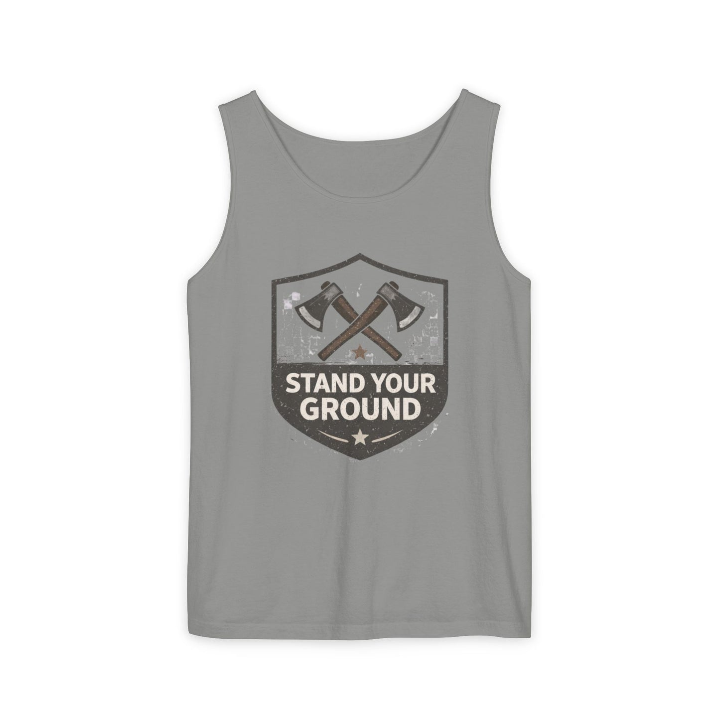 Stand Your Ground Unisex Garment-Dyed Tank Top