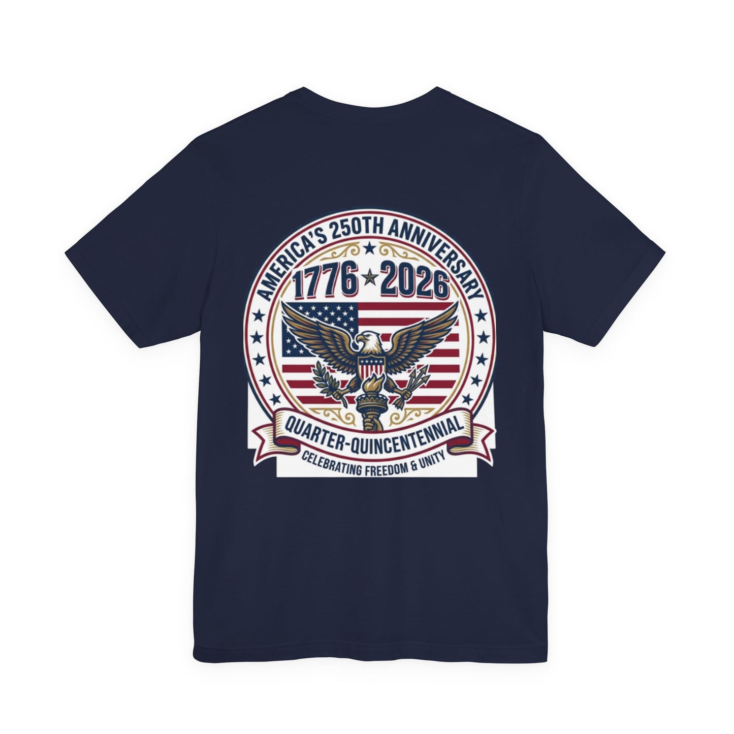 Happy 250th MERICA! Unisex Jersey Short Sleeve Tee