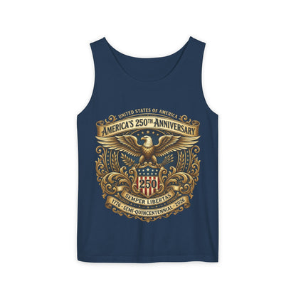 USA 250th Anniversary Unisex Garment-Dyed Tank Top