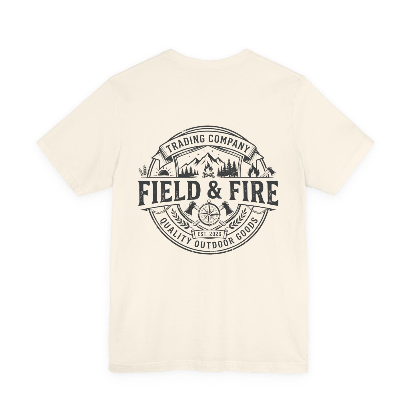 FNF Medallion Unisex Jersey Short Sleeve Tee - Black Design