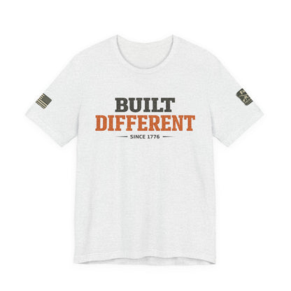 Built Different Unisex Jersey Short Sleeve Tee