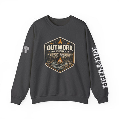 Outwork The Elements Unisex Heavy Blend™ Crewneck Sweatshirt