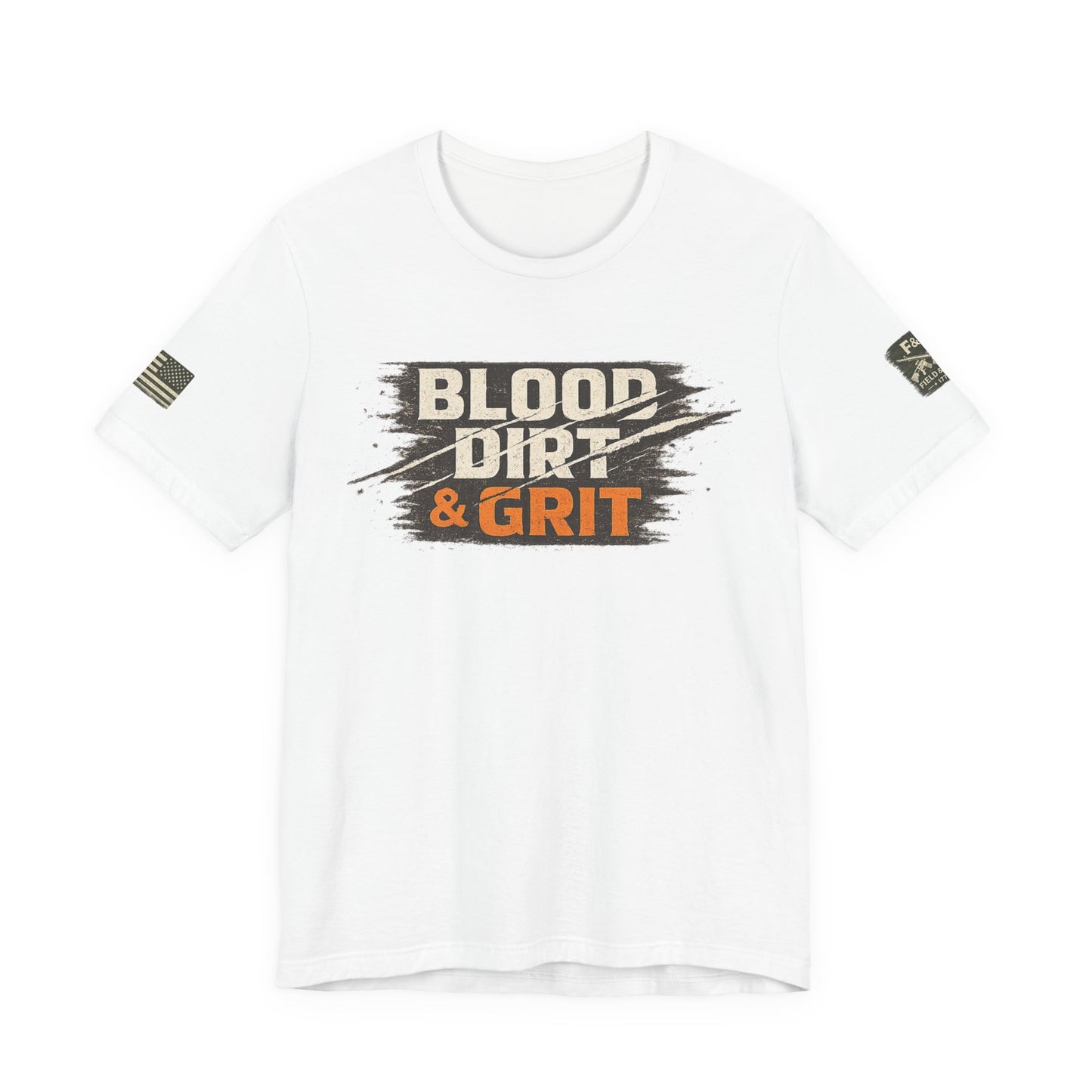 Blood Dirt Grit Unisex Jersey Short Sleeve Tee