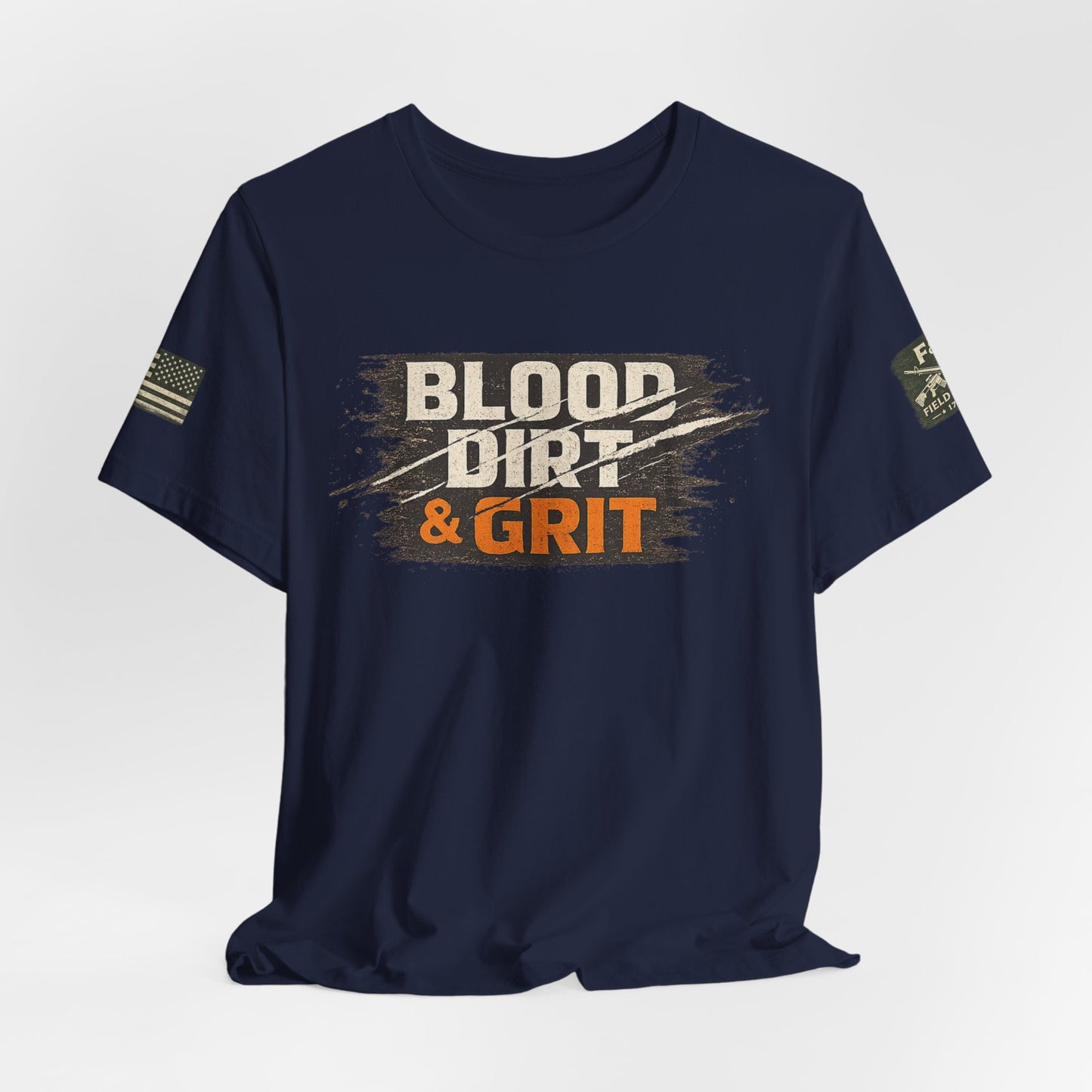 Blood Dirt Grit Unisex Jersey Short Sleeve Tee