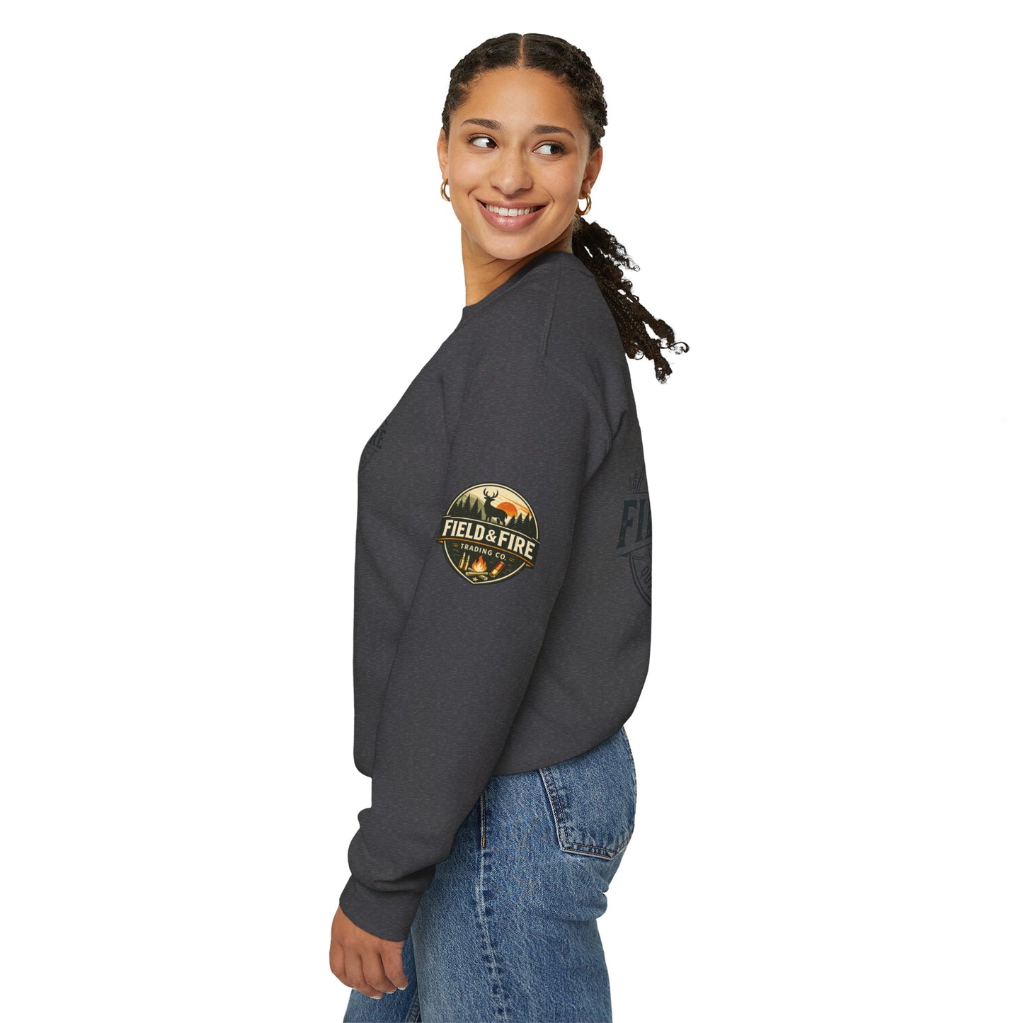 FNF Classic Medallion Unisex Heavy Blend™ Crewneck Sweatshirt