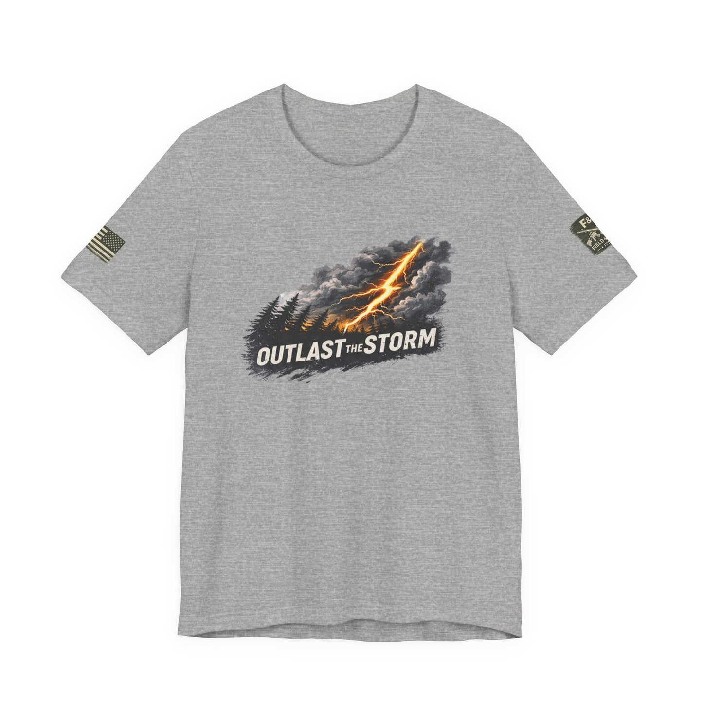 Outlast The Storm Unisex Jersey Short Sleeve Tee