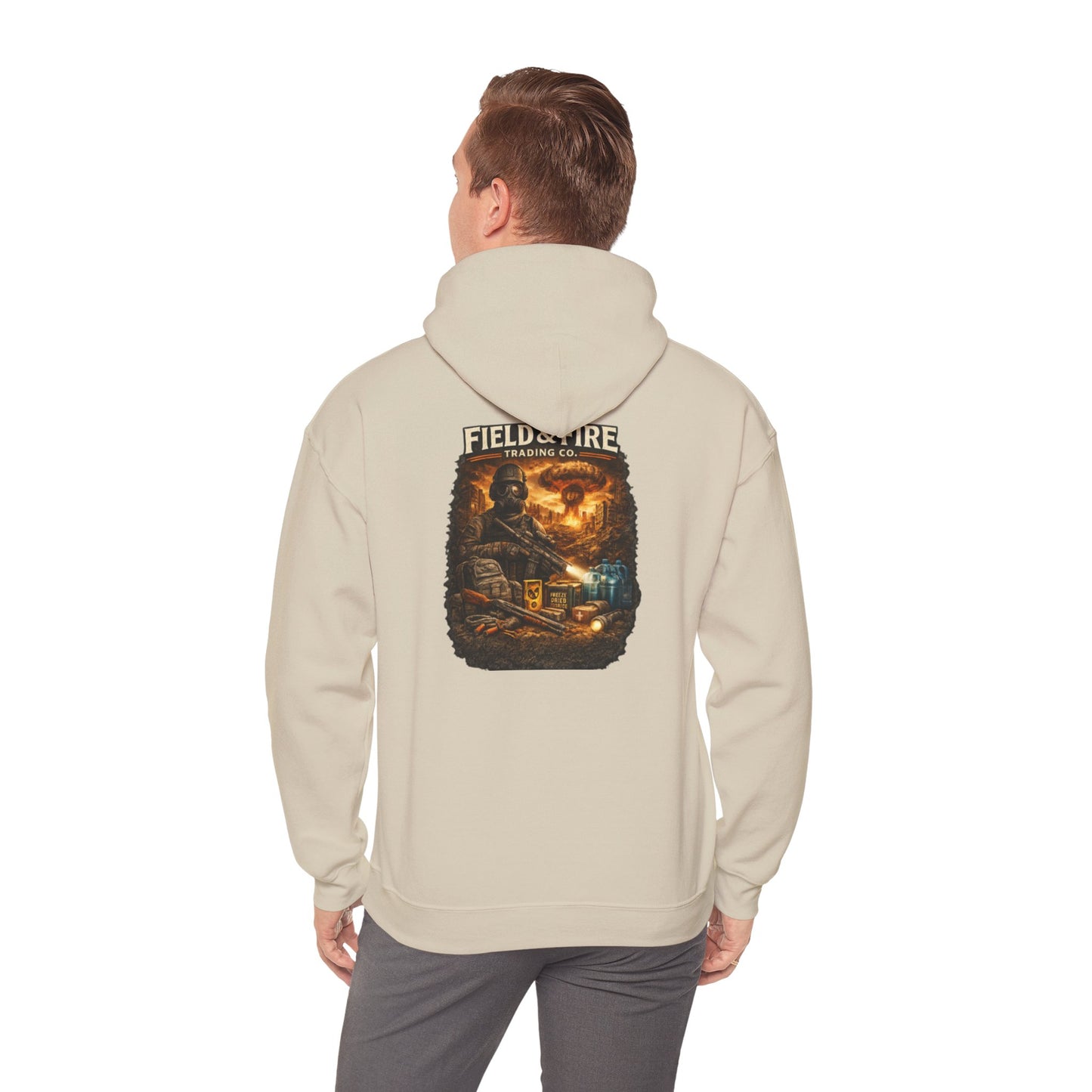 FNF Doomsday Prepper Unisex Heavy Blend™ Hooded Sweatshirt