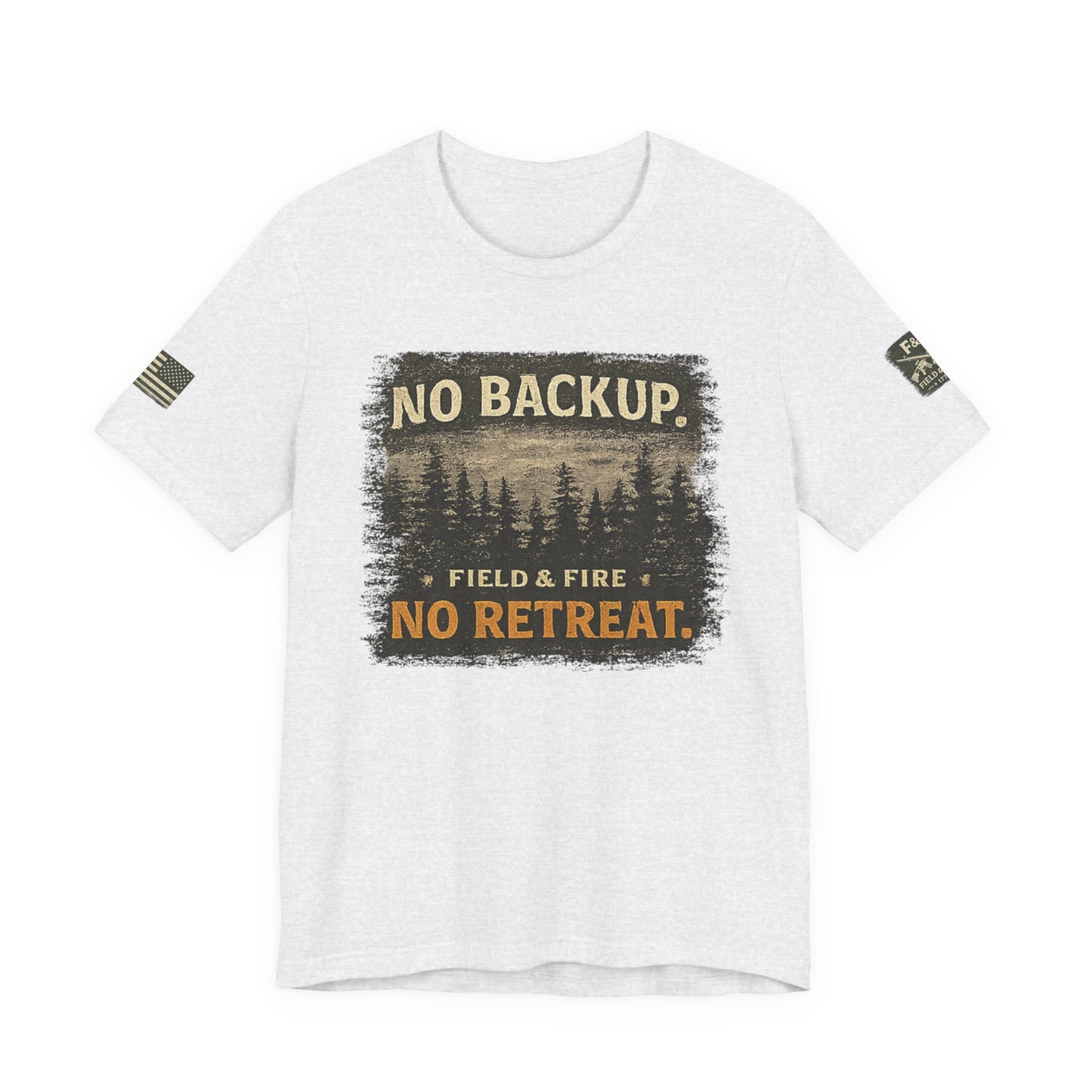 No Backup Unisex Jersey Short Sleeve Tee
