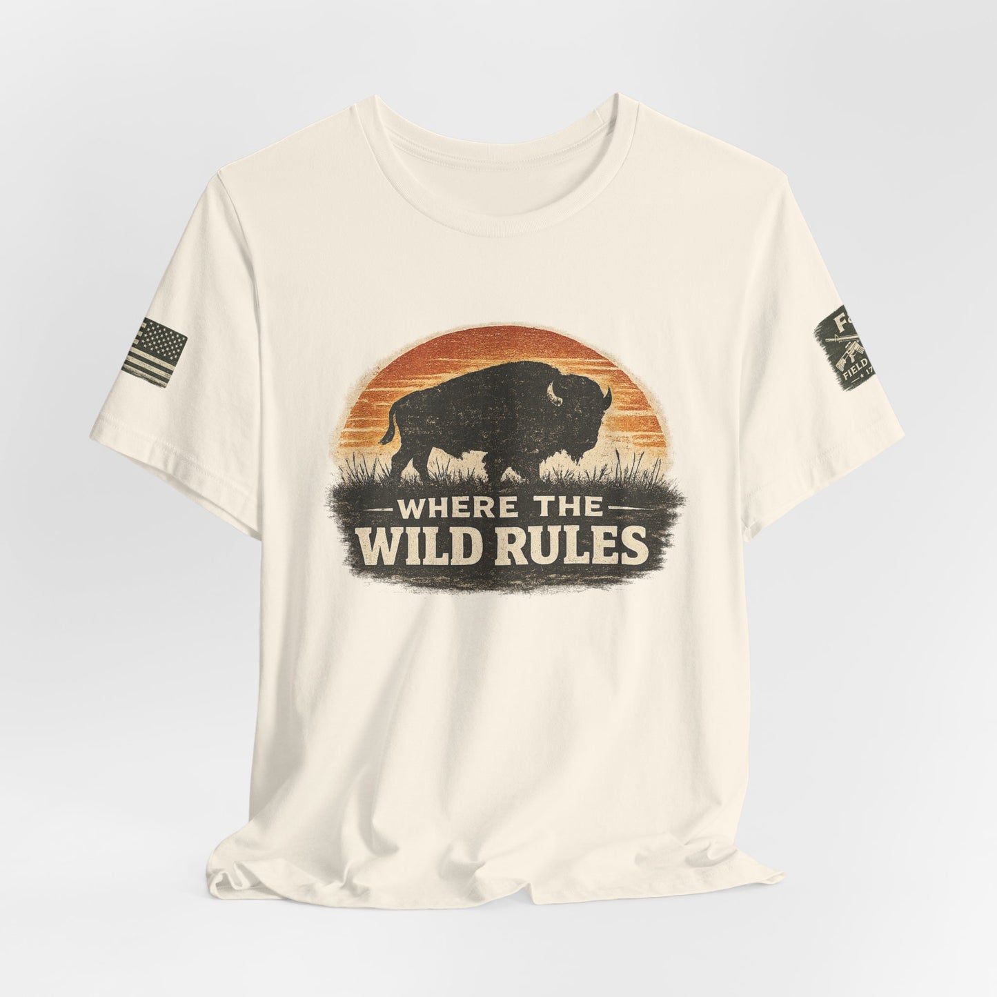 Where The Wild Rules Unisex Jersey Short Sleeve Tee