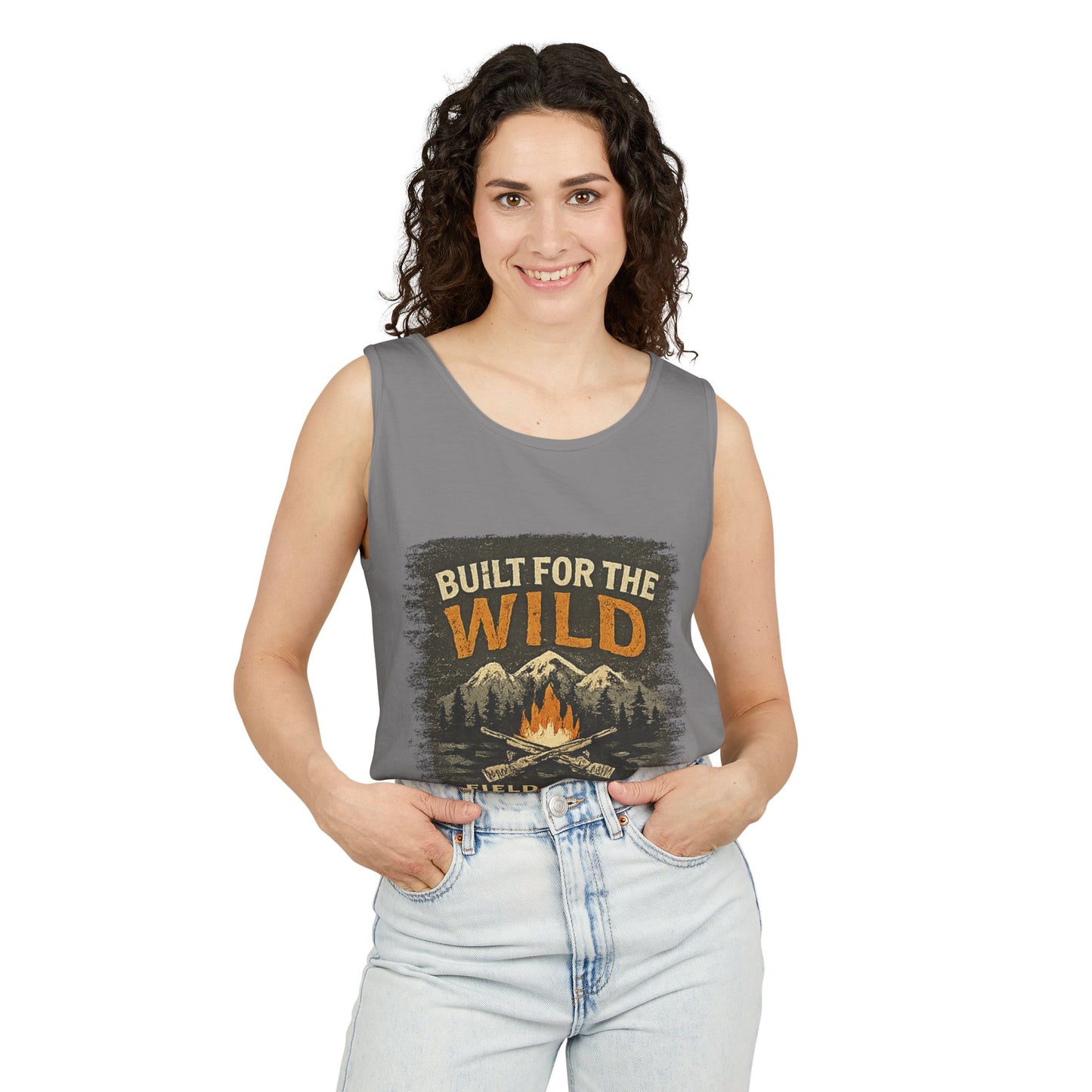 Built For The Wild Unisex Garment-Dyed Tank Top