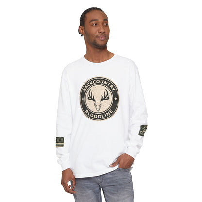 Backcountry Bloodline Unisex Garment-dyed Long Sleeve T-Shirt