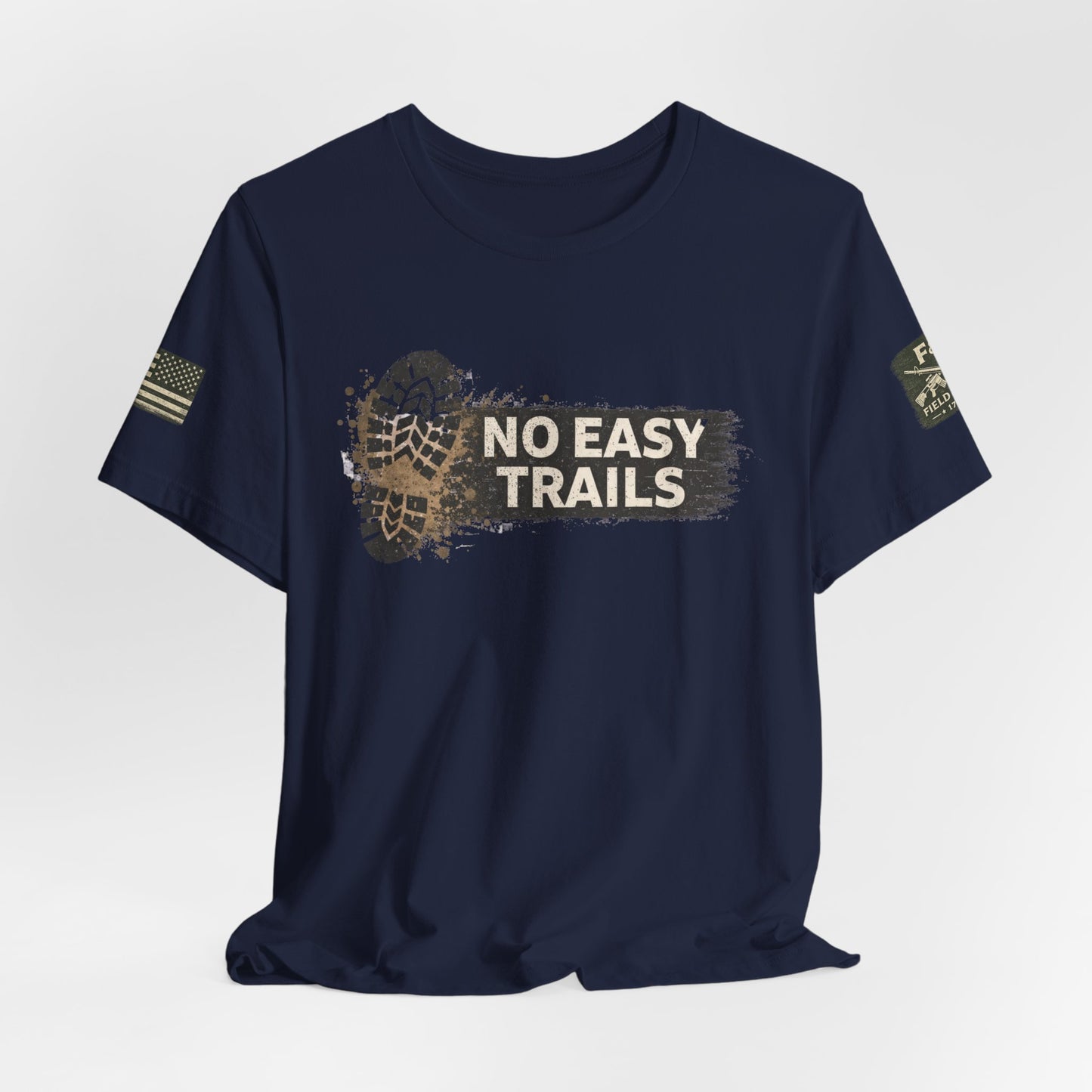 No Easy Trails Unisex Jersey Short Sleeve Tee