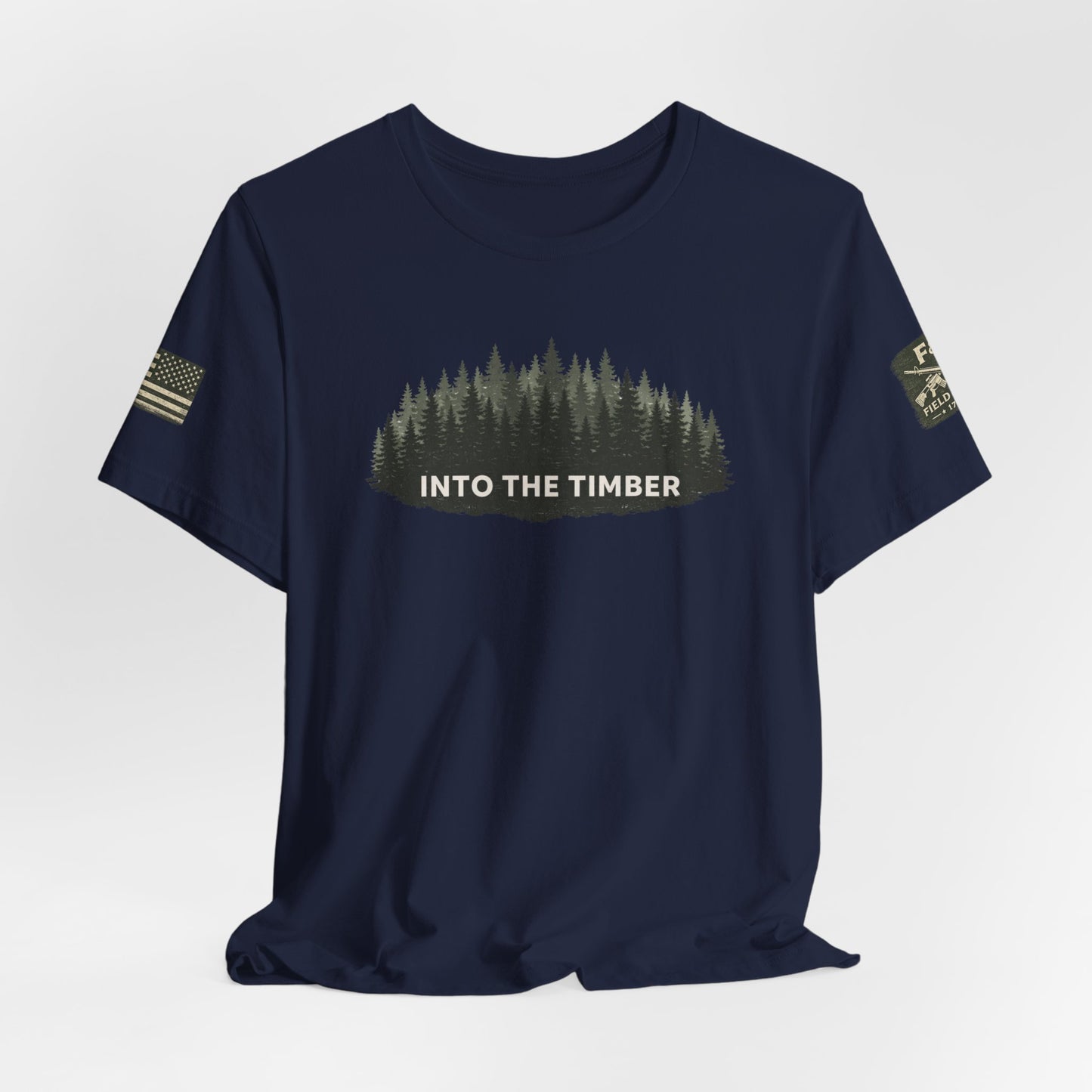 Into The Timber Unisex Jersey Short Sleeve Tee