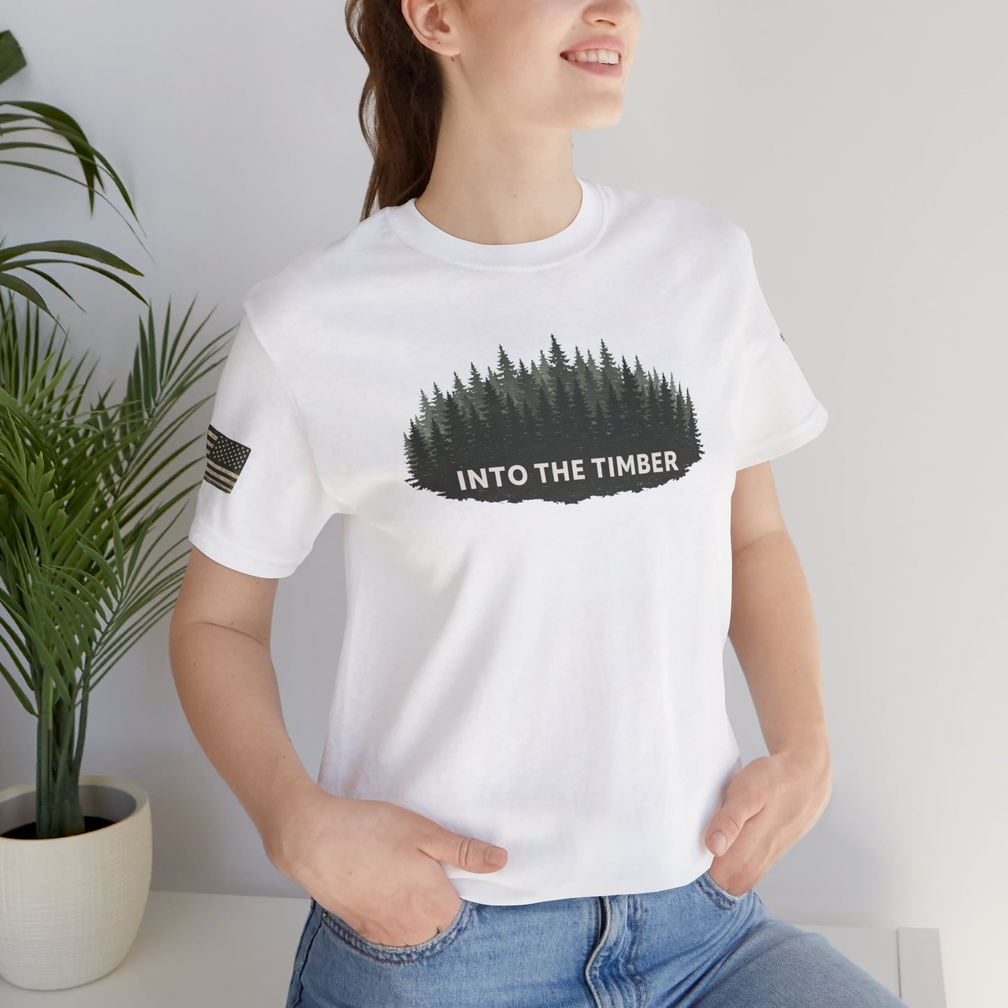 Into The Timber Unisex Jersey Short Sleeve Tee