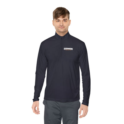 Field & Fire Trading Co Word Logo Unisex Quarter Zip Pullover
