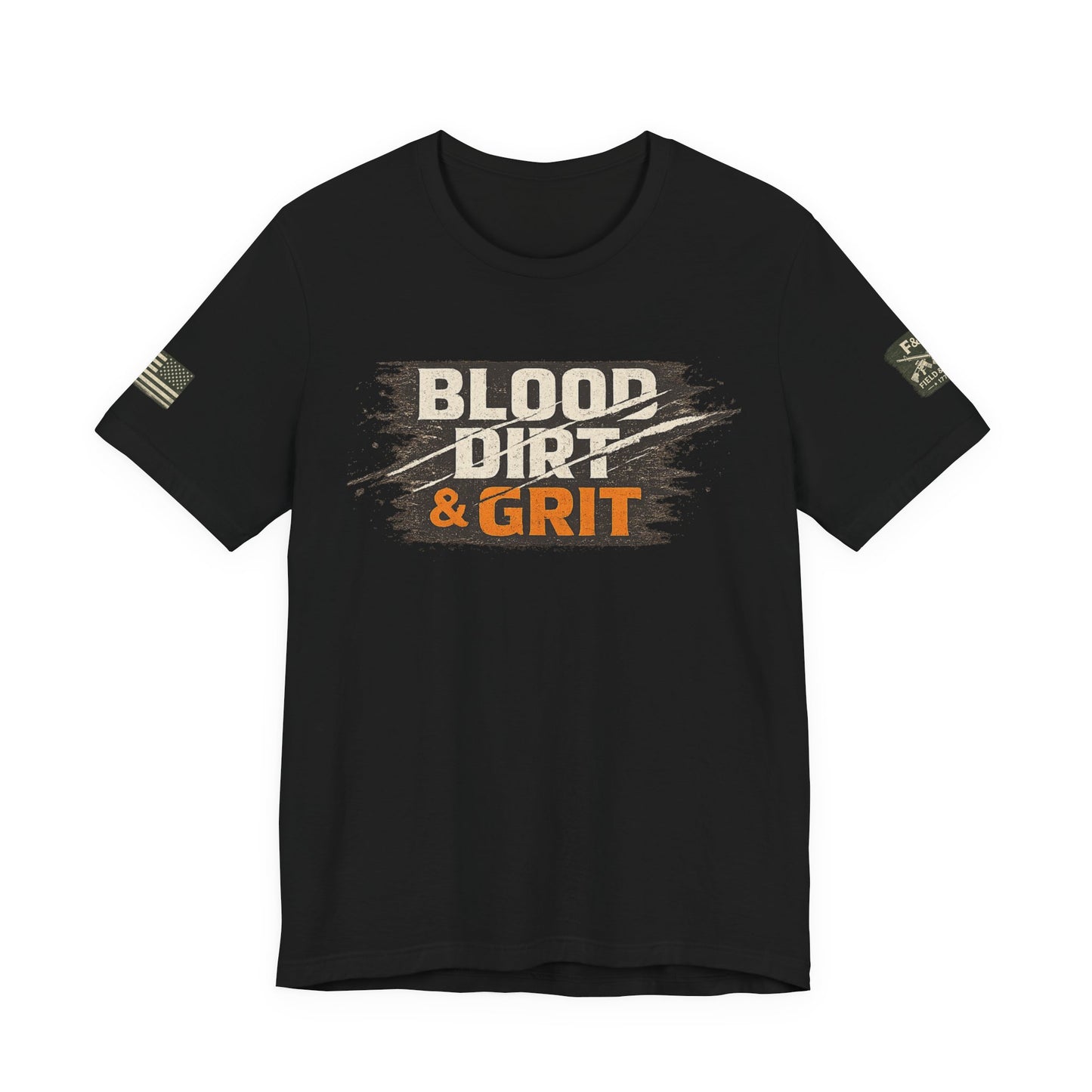 Blood Dirt Grit Unisex Jersey Short Sleeve Tee