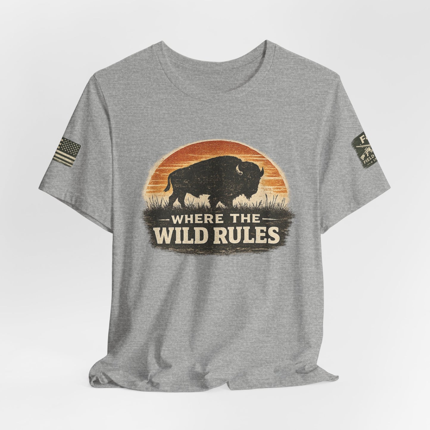Where The Wild Rules Unisex Jersey Short Sleeve Tee