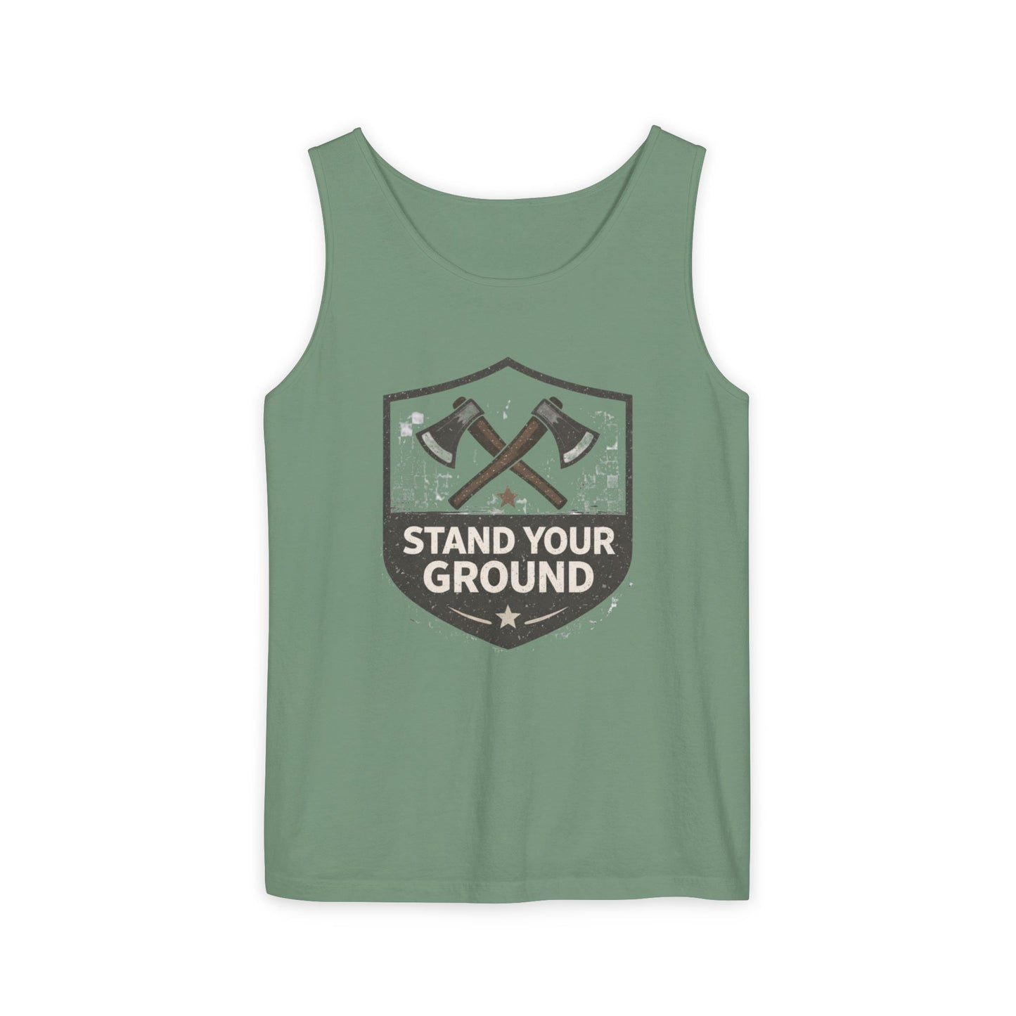 Stand Your Ground Unisex Garment-Dyed Tank Top