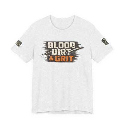 Blood Dirt Grit Unisex Jersey Short Sleeve Tee