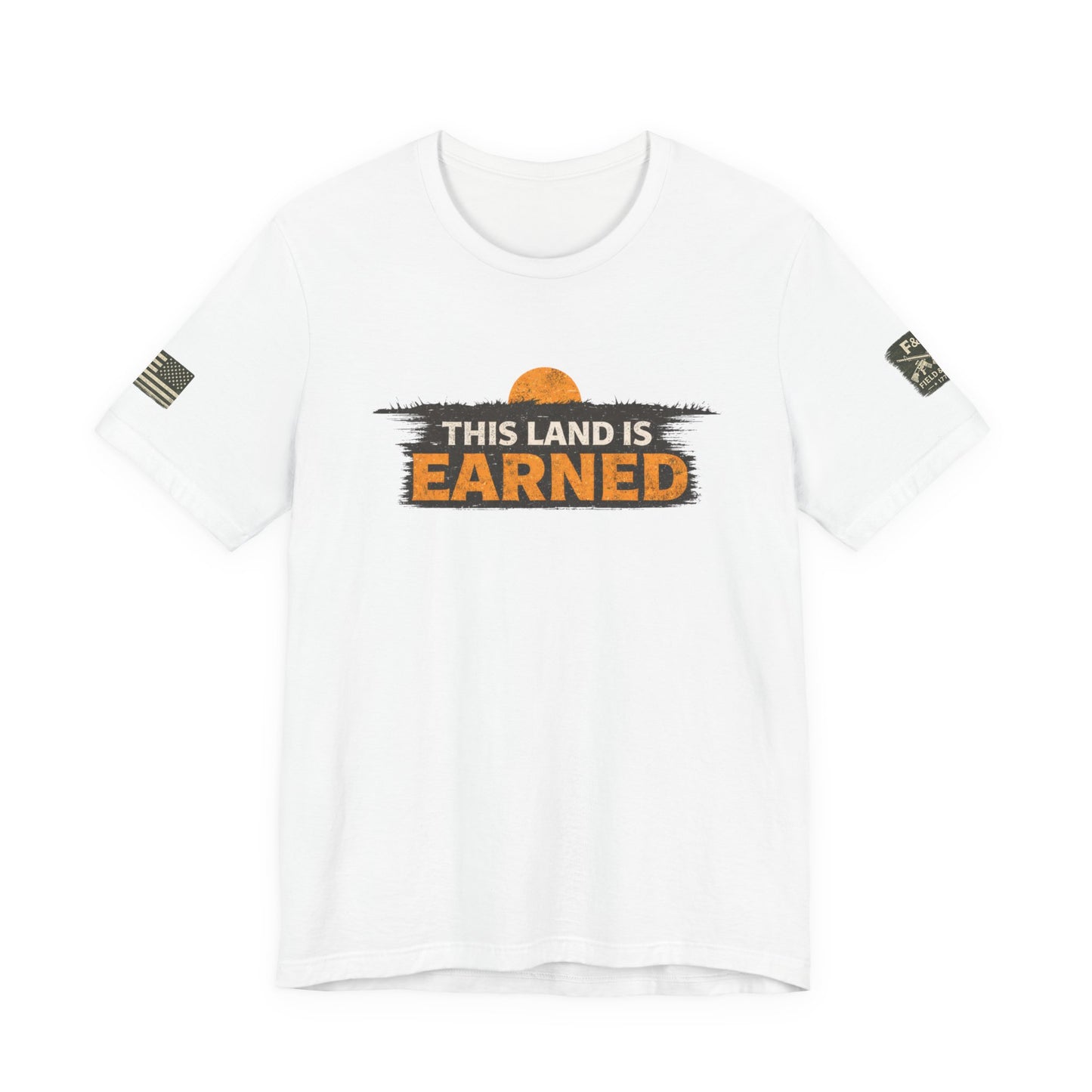 This Land Is Earned Unisex Jersey Short Sleeve Tee