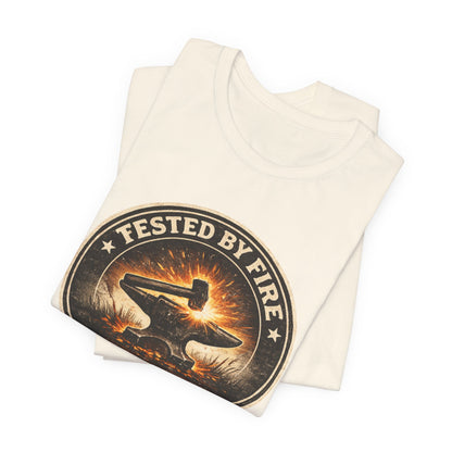 Tested By Fire Unisex Jersey Short Sleeve Tee