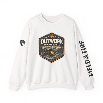 Outwork The Elements Unisex Heavy Blend™ Crewneck Sweatshirt