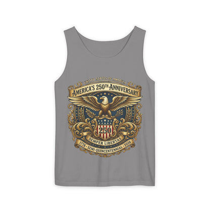 USA 250th Anniversary Unisex Garment-Dyed Tank Top