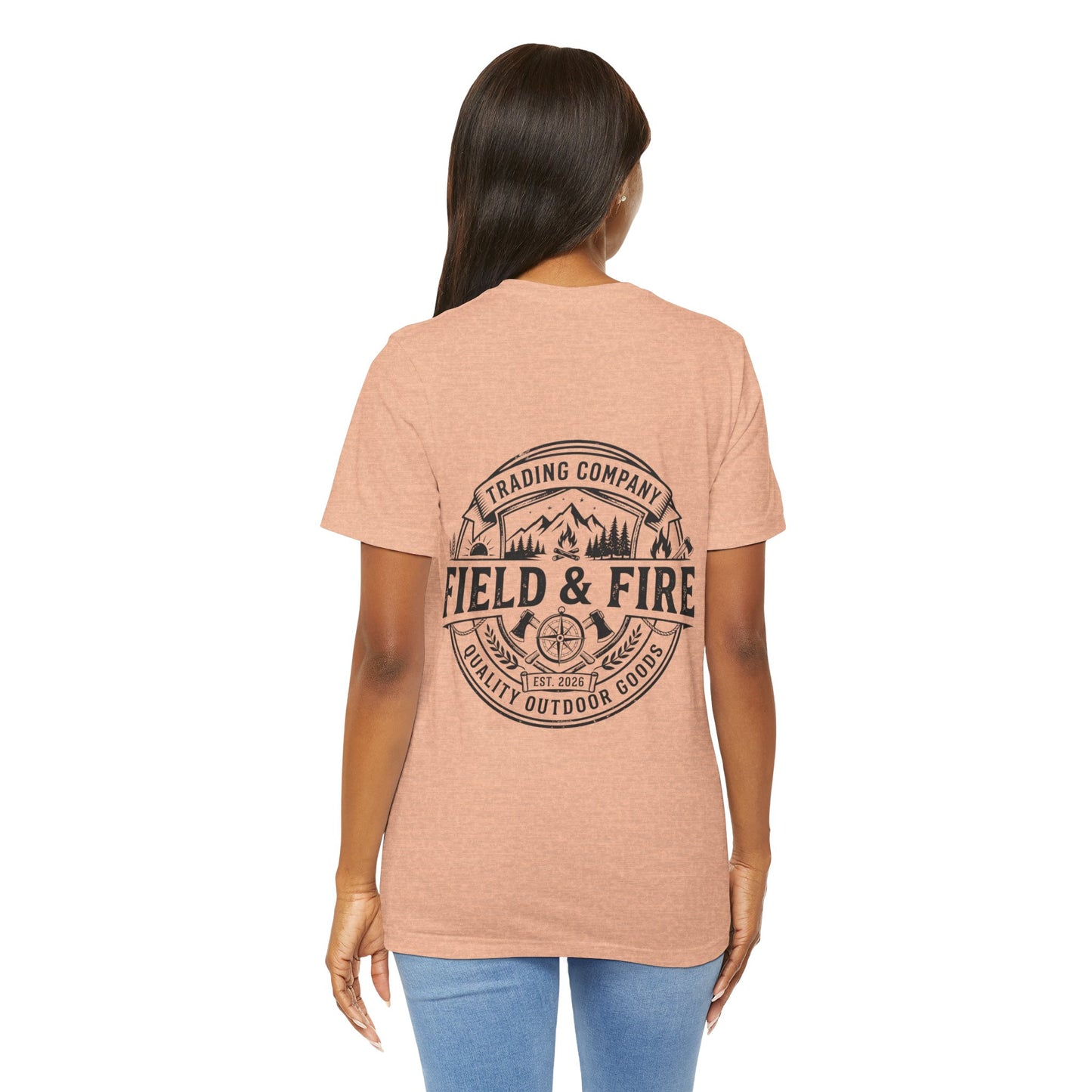 FNF Medallion Unisex Jersey Short Sleeve Tee - Black Design