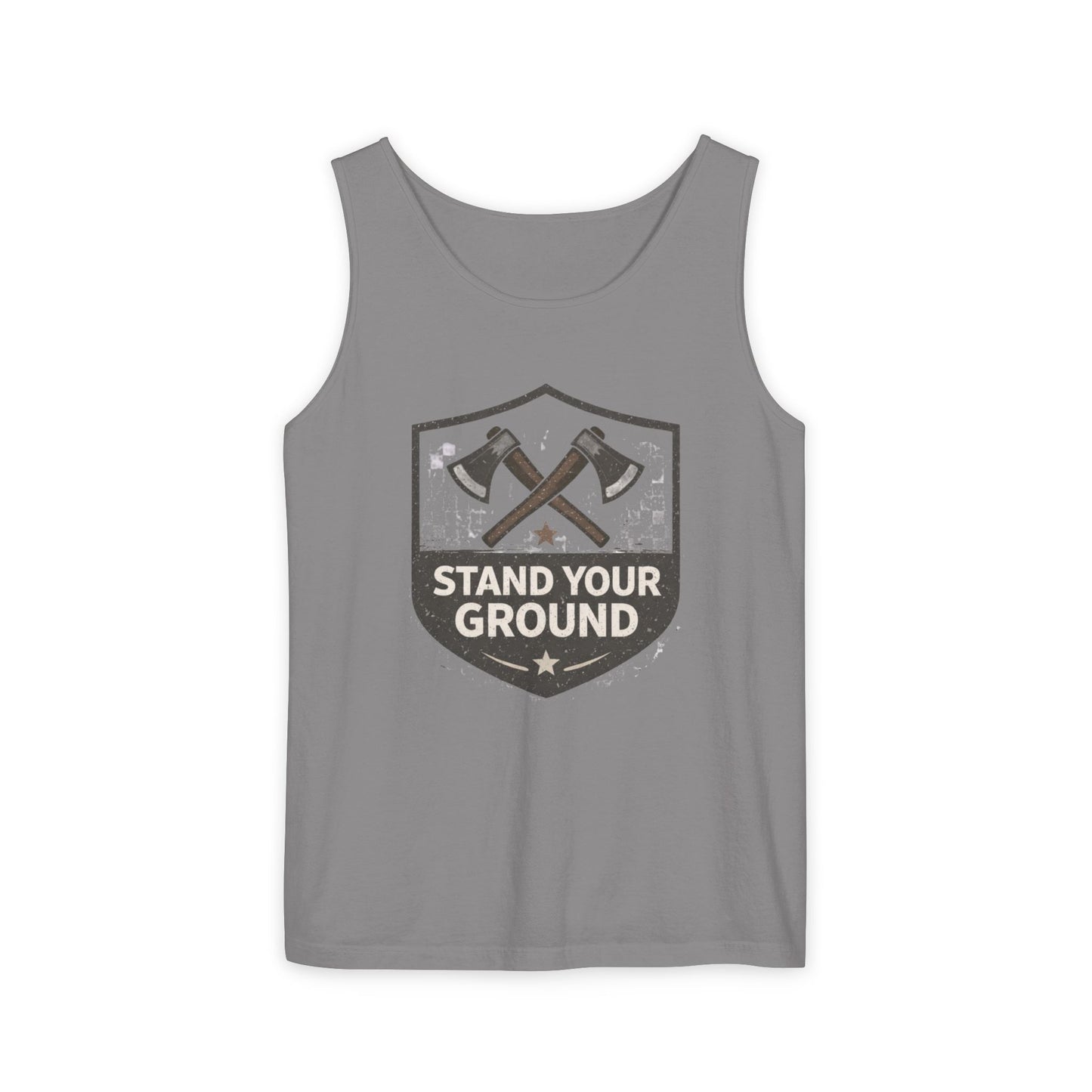 Stand Your Ground Unisex Garment-Dyed Tank Top