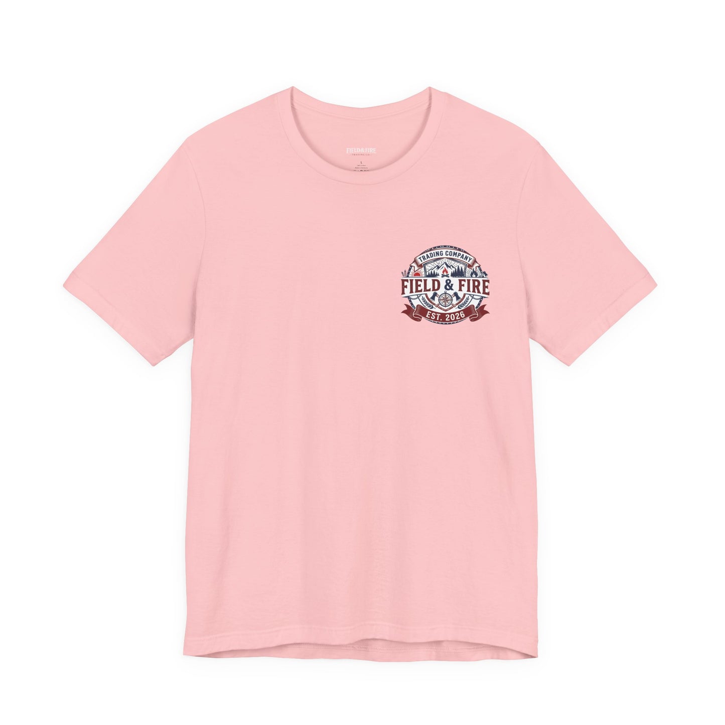 FNF Medallion Unisex Jersey Short Sleeve Tee - Red & Blue Design