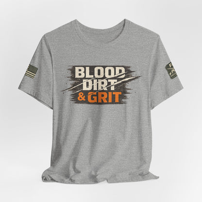 Blood Dirt Grit Unisex Jersey Short Sleeve Tee
