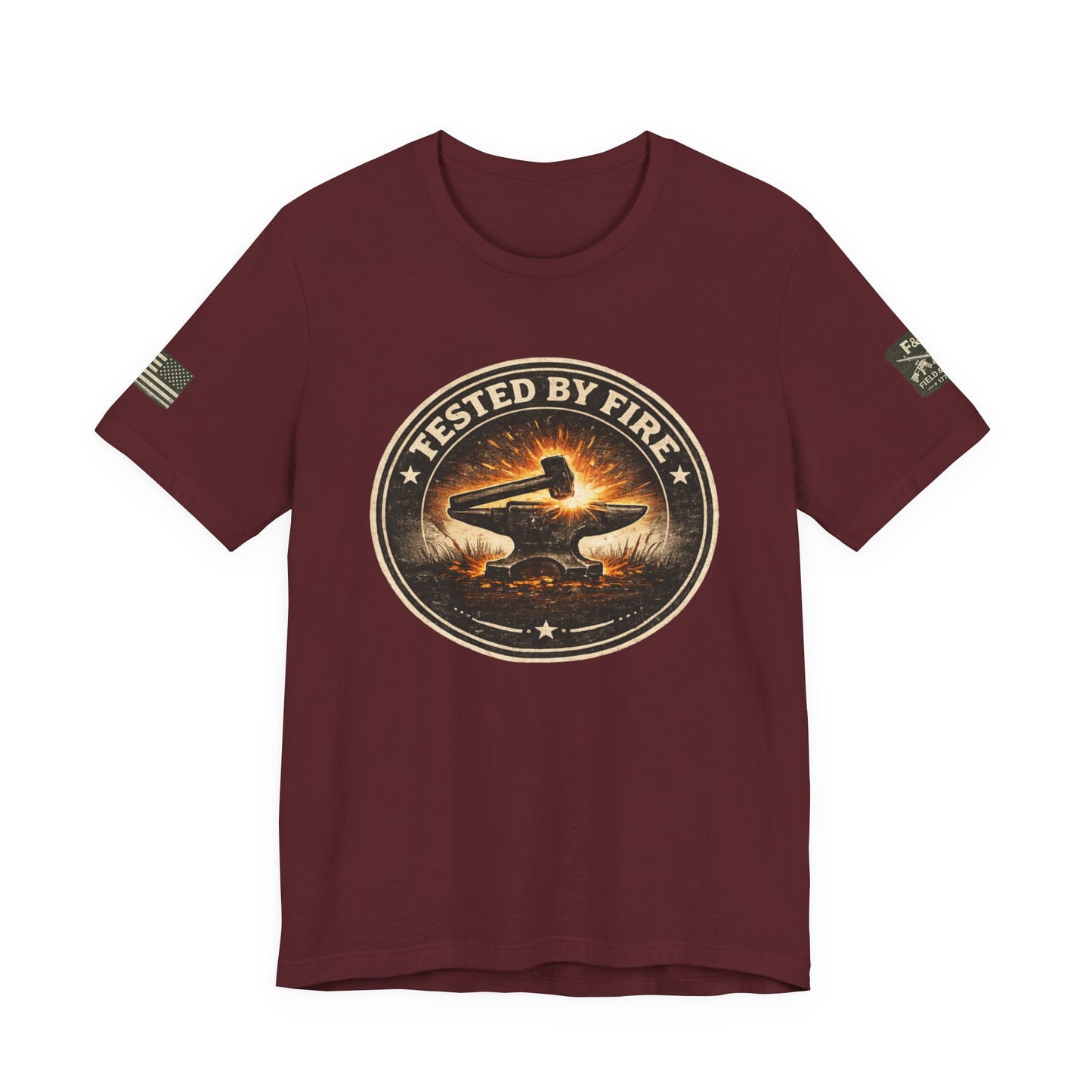 Tested By Fire Unisex Jersey Short Sleeve Tee