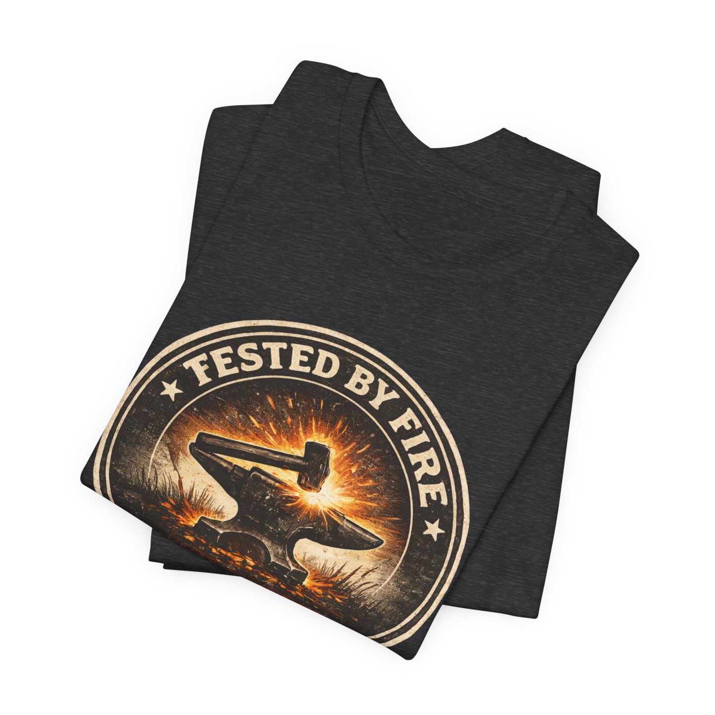 Tested By Fire Unisex Jersey Short Sleeve Tee